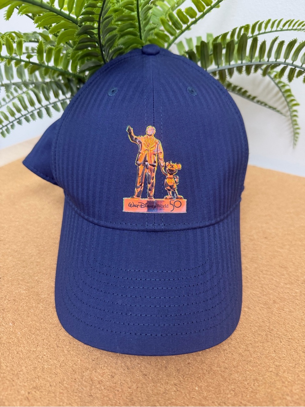 Nike Walt Disney World 50th Navy Cap Legacy91 Dri Fit Blue Adjustable